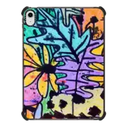 iPad 10.9-inch (10th gen) iPad Impact Case Crayon Floral by Matthew Langille