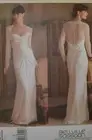 New/UNCUT Vogue 2846 Designer lined wedding dress pattern - Sizes 12-14-16