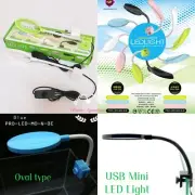 Up-Aqua PRO LED MO-N-B USB Mini Clip LED Light For Aquarium Small Fish Tank