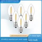 Warm White LED Light Bulb E12 E14 Candle Bulb Light 6000K White Light