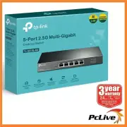 TP-Link TL-SG105-M2 5 Port 2.5G Desktop Switch Gigabit Ethernet Hub Gaming 4K