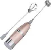 Hand Milk Frother - Household Whisk Stirrer - Compact Handheld Electric Frother for Coffee, Cocktail, Milk, Tea, Chocolate for Kitchen and Restaurant