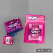 Bubble Yum Pink Jumbo Eraser 2.5” 2”, and Mini Spiral Notebook 2.5”x2”