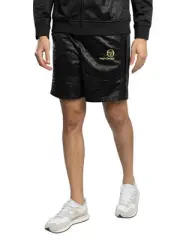 Sergio Tacchini Men's Nero Mono Shorts, Black