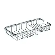 WS Bath Collections Filo 50021 11.4" Shower Basket - Chrome