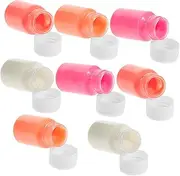 8-Pack Glow-in-The- Paint Makeup Luminous Drawing Pigment for Face Body Art Non-irritating for Night Events Parties