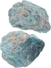 BUGUUYO 2Pcs Natural Stone Landscaping Stones for Aquariums Gardens Rough Rock Decoration Chic for Fish Tanks Pathways and Floral Arrangements