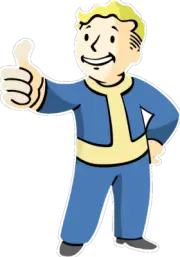 Fallout Vault Boy Sticker ~ Barfool ~ Vinyl Phone Laptop Car iPad Toolbox Helmet