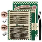 DIY Lash Extension Kit KEYYOU 280pcs Lash Clusters Eyelash Extension Kit with