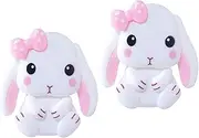 SHINEOFI Resin Sticker Decor 2pcs Cartoon DIY Accessories Perfect for Pencil Case Decor