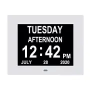 Dementia Clocks for Seniors,Large Display Digital Clock with Date and Day of ...