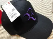 UNIQLO Roger Federer RF Cap Black Purple Hat Tennis NEW w/Tags From Japan