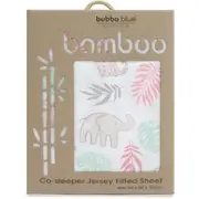 Berry Jungle Bamboo Bedside (co-sleeper) Jersey Fitted Sheet