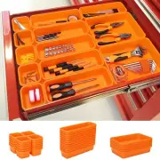 42 Pack Tool Box Organizer Tray Dividers for Tool Chest Workbench Desk Drawer