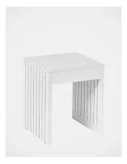 [Cooper & Co] Harper Side Table 40cm in White