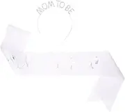Alasum 1 Set Mom to Be Sash - Mom to Be Sash Baby Shower Baby Shower Sash for Mommy Mommy to Be Sash for Baby Shower Boy