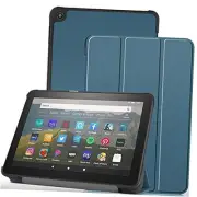 Case Compatible with for Amazon Fire HD 8 2022/ Fire HD 8 Plus Dark Green