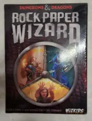 Wizkids Dungeons & Dragons Rock Paper Wizard Game Age 14+ 3-6 Players Card Game