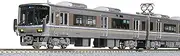 KATO N Gauge 223 Series 2000 Series New Rapid 4-Car Set 10-1898 Train Model Train