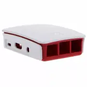 Raspberry Pi 3 Model B case, OFFICIAL white/red