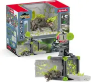 Schleich ELDRADOR Creatures BattleCave Stone Chameleon Mythical Action Playset