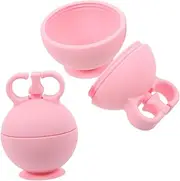 WRITWAA 2pcs Silicone for Face Portable Facial Skin Care Tool Reusable Ice Massage Roller for Puffiness Relief and Dark Reduction Compact Design