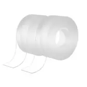 118" Nano Double Sided Tape, 2 Rolls Removable Heavy Duty Nano Tape, Multipur...