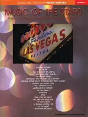 Frank Sinatra Music of the Stars Piano Sheet Music Vocal Melody Book