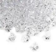 Super Z Outlet 3 Pound Bag Clear Fake Ice Cubes Acrylic Rock Diamond