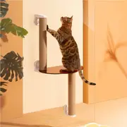 Michu Window Cat Tree with Scratchpost & Perch