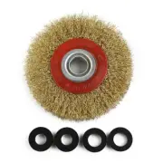 Wire Brush Wheel Bench Grinder Descaling Carbon removal Edge mixing Polishing