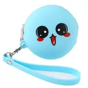 2 Pcs NEW Cartoon Silicone Coin Purse Women Key Wallet Coin Bag Phone Cable Data Line Storage Charger Package Bluetooth earphone Bags