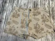 Field & Stream shorts womens tan Floral Shorts Size 4