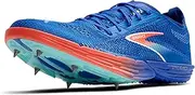 [Brooks] Men's Hyperion Elite MD Sneaker, Cobalt Pink Clay Limpet Shell, 11 AU