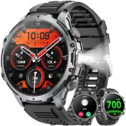 Mingtawn Military Smart Watch for Men Answer/Make Call 185" HD Touch Screen 7...