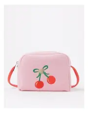 [Milkshake] Cherry Crossbody Bag in Pink