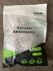 Oxygen Absorbers for Food Storage & Mylar Bags Vacuum Seal Long Term Containers