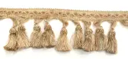 Tassel Fringe Trim 3.5" for Drapery Curtains Upholstery Pillows/Light Multicolor