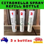 3xCitronella Spray Refill Bottles 85g for CITRONELLA DOG TRAINING COLLARS