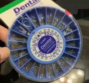 120pcs Dental Titanium Plated Conical Screw Posts Pins Root Canal Pin Key Kit