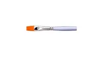 Jasart Hangsell Short Flat Sz 10 Acrylic Paint Brush Synthetic Hair Gold Taklon
