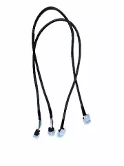 2x Mini SAS SFF-8643 36p to SFF8643 36p Mini SAS HD Data Cable 0.75m