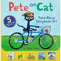 在飛比找PChome商店街優惠-Pete the Cat Take-Along Storyb