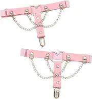 [APLVFFZH] 2Pcs Women Leg Garter Harness for Concert and Club Wear