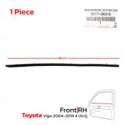 Fits Toyota Hilux Vigo MK7 4Dr 2004 - '14 Front Rh Inner Weatherstrip Door Belt