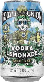 Brookvale Union Vodka Lemonade 330mL - 1 Bottles