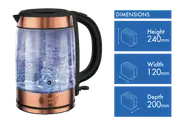 Russell Hobbs Brooklyn Glass Kettle