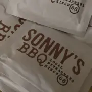 SONNY'S BBQ Handy Towelette Wipes For Hands Lemon Scent 25 Individual Packs