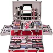Joyeee All-in-One Makeup Gift Set Travel Makeup Kit Women Full Kit Starter Makeup Set Blushes Lipstick Concealer Lipgloss Powder Eyeshadow Palette Cosmetic Palette for Teen Girls & Adults #10