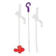 B.Box Replacement Straws & Cleaner Set - Disney Mickey Mouse & Friends